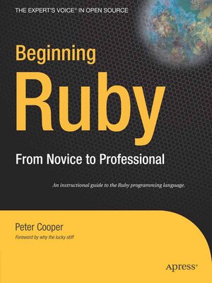cover image of Beginning Ruby
